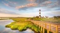 Climate Change Sign Flagged At U.S. National Seashore, Raising Concerns