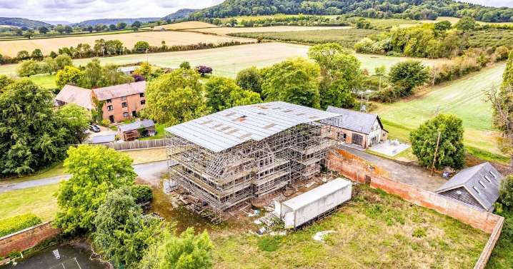 Huge abandoned mansion you could buy for £150k - but you'll need £1 million to finish it