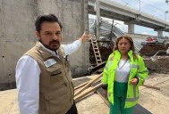 Supervisa Zoé Robledo rehabilitación del Hospital 53 del IMSS en Los Reyes La Paz