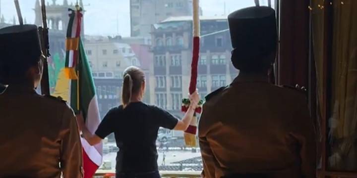 Claudia Sheinbaum adelanta escenas de cómo dará el Grito de Independencia