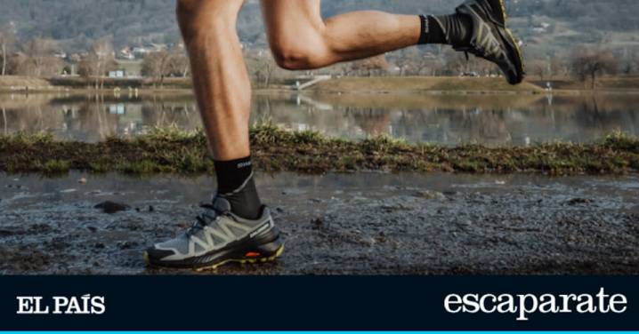 Las zapatillas de montaña Salomon con suela todoterreno y refuerzos extra, rebajadas hasta un 35% por tiempo limitado