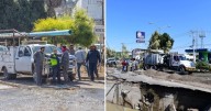 Mega fuga en acueducto de Tijuana provoca daños y desabastecimiento en cientos de colonias
