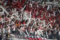 Video: la locura de los hinchas de River en Sao Pablo de cara a la revancha con Palmeiras
