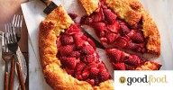 Strawberry ricotta crostata
