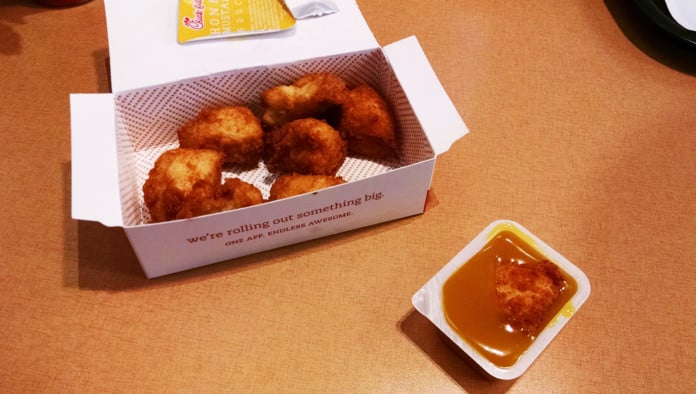 Local Baptist Careful To Fully Immerse Chick-Fil-A Nuggets In Honey Mustard Sauce