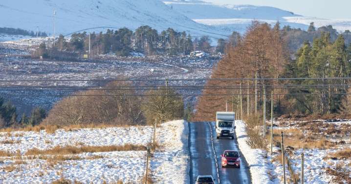 UK snow maps show 5C blast as snow set to hit Britain