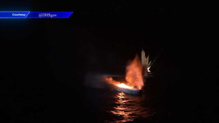 DHS sinks vessel possibly carrying nearly 13,000 pounds of cocaine as part of ‘Operation Pacific Viper’ 
