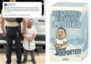 Casa Blanca se burla de migrante con enanismo detenido: lo convirtió en un muñeco Labubu