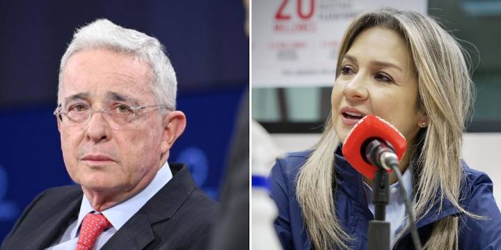 Álvaro Uribe ‘encendió’ las redes sociales al reunirse con Vicky Dávila: “Todo nuestro respeto a su candidatura independiente”