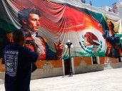 Murales patrios en Tlaxcala presentan errores y son retirados tras críticas