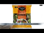 Salad kits recalled for undeclared ingredients