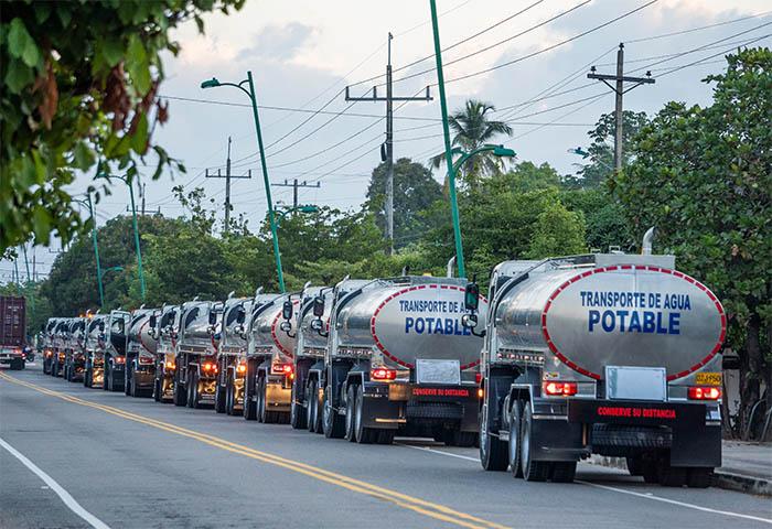 Conductores de carrotanques exigen a la UNGRD pago de contrato pendiente