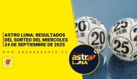 Astro Luna: resultados sorteo del miércoles 24 de septiembre