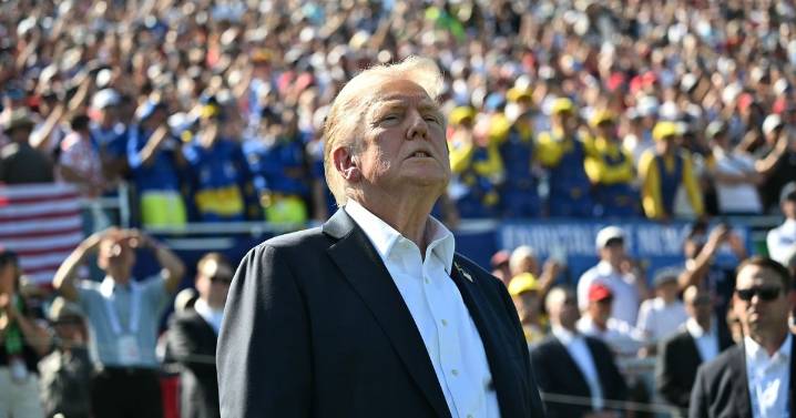 Trump's Secret Service place snipers in Ryder Cup crowd as bulletproof glass disregarded