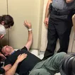 Journalist taken to the hospital after clash with officer outside immigration court in NY