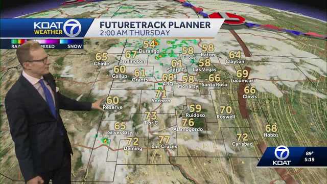 New Mexico forecast: Storms with rain and flooding risks Friday