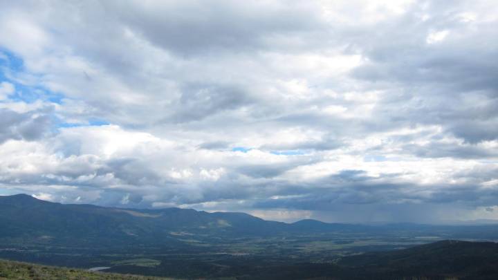 Nubes en aumento y chubascos en el este de Cataluña durante la Diada