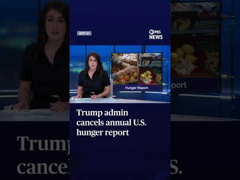 WATCH: Trump administration cancels annual U.S. hunger report
