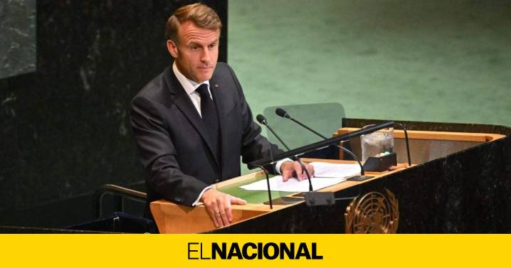 Macron anuncia que Francia reconoce oficialmente el Estado de Palestina: "Ha llegado el momento"