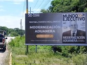 SE DESATAN LAS PRECAMPAÑAS ENCUBIERTAS: Aparecen en Cancún espectaculares de Rafael Marín promocionándose en revista