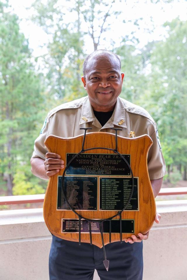 Mississippi State Parks Director Andre Hollis Honored with National Award