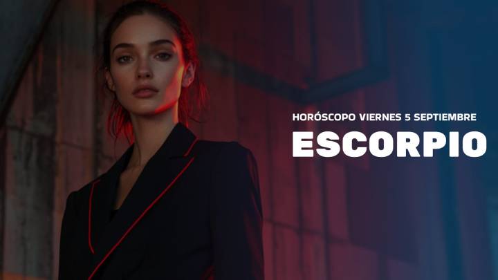 Horóscopo Escorpio de hoy, 05 de septiembre de 2025: las predicciones para la salud, el amor y el dinero.