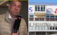 Un notero de TN se emocionó al aire hablando del Hospital Garrahan