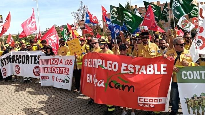 Sindicatos de Geacam piden una negociación "real" para mejorar sus condiciones