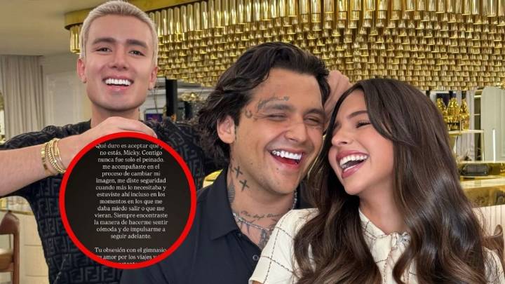 Ángela Aguilar lamenta muerte de su estilista Micky Hair: "Me diste seguridad cuando más lo necesitaba"