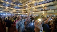 Hundreds of mourners gather for Charlie Kirk memorial at Kennedy Center