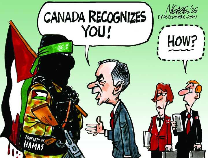 Steve Nease cartoon, Sept. 26, 2025