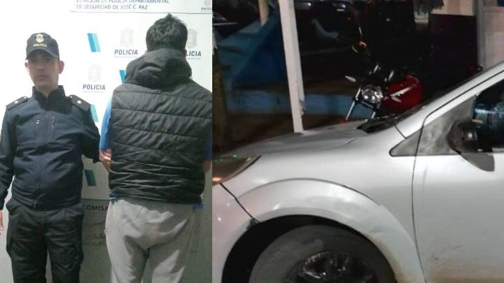 José C. Paz: conductor de una app atropelló a un ciclista, lo pasó por arriba y huyó