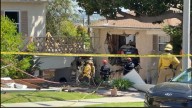 BMW crashes into 2 homes in View Park