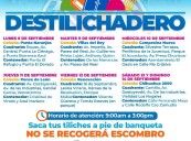 Llevarán Destilichadero a seis colonias la próxima semana