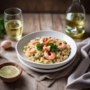 Risotto de langostinos: un clásico italiano para brillar en la mesa
