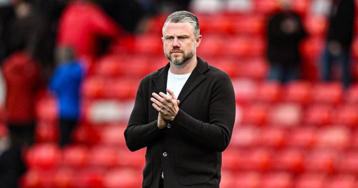 Jimmy Thelin insists he is going nowhere and will leave Aberdeen on a high in distant future