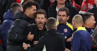 Diego Simeone explains furious clash with Liverpool fan and red card