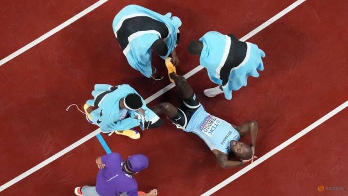 Botswana make history with thrilling 4x400m relay gold