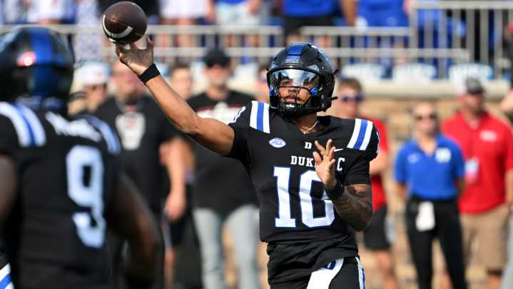 Where to watch Duke football vs Syracuse today, TV channel, streaming info