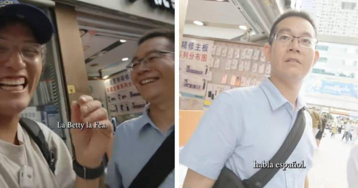 Chino aprendió español viendo 'Betty la fea' y asombra al decir que le gana al inglés: "Perú free visa"