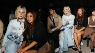 Elle Fanning Does Double Denim for Coach NYFW Fashion Show