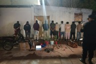 FEROZ OPERATIVO! Cae una peligrosa pandilla en Goya Corrientes (IMÁGENES)
