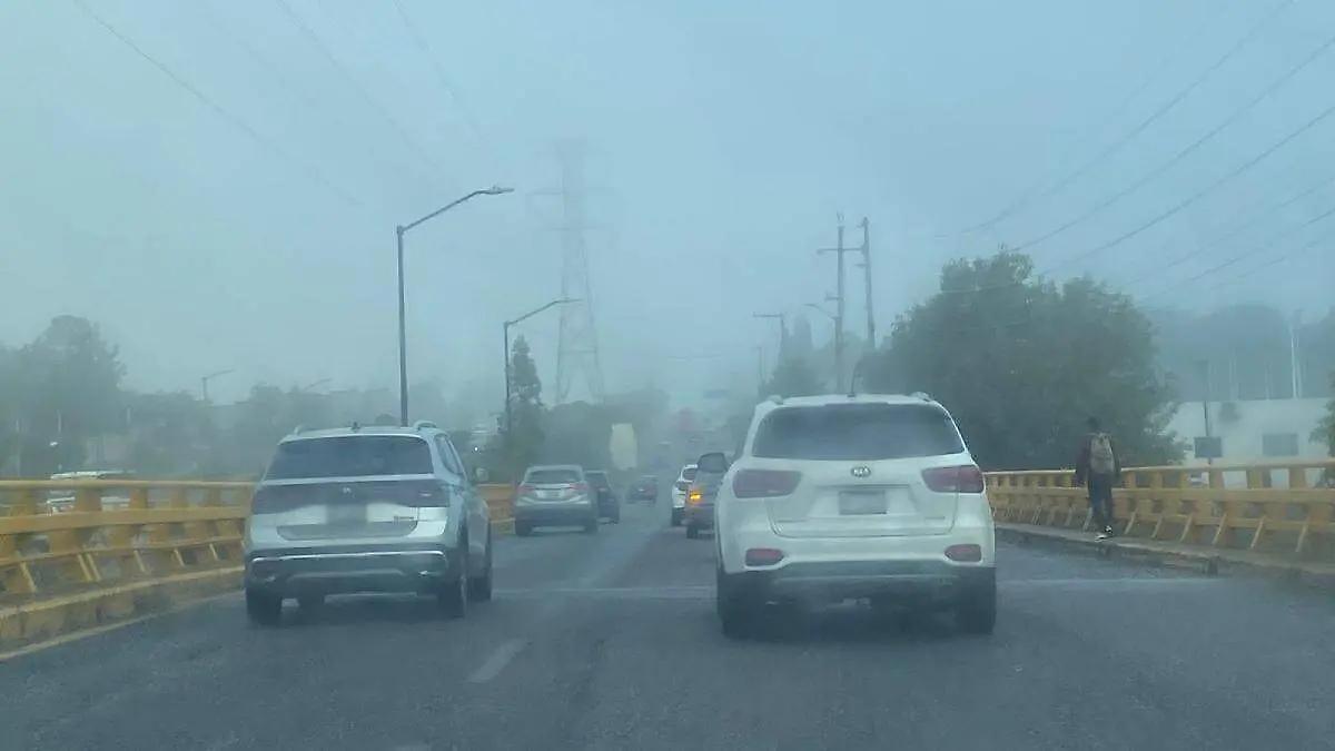 Puebla amanece cubierta de neblina, usuarios comparten imágenes en las redes