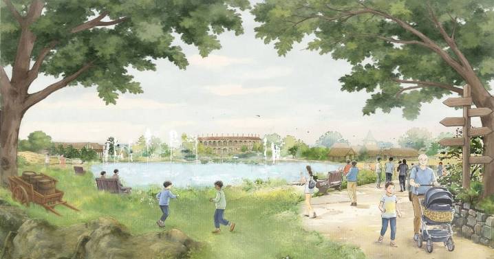 New 'world class' UK theme park unveiled with hotels, lakes and arena