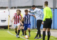 Dani Vidal, sobre la ausencia de Isi Ros en el once del Avilés: «Iba a ser titular, pero llegó tarde a la convocatoria»