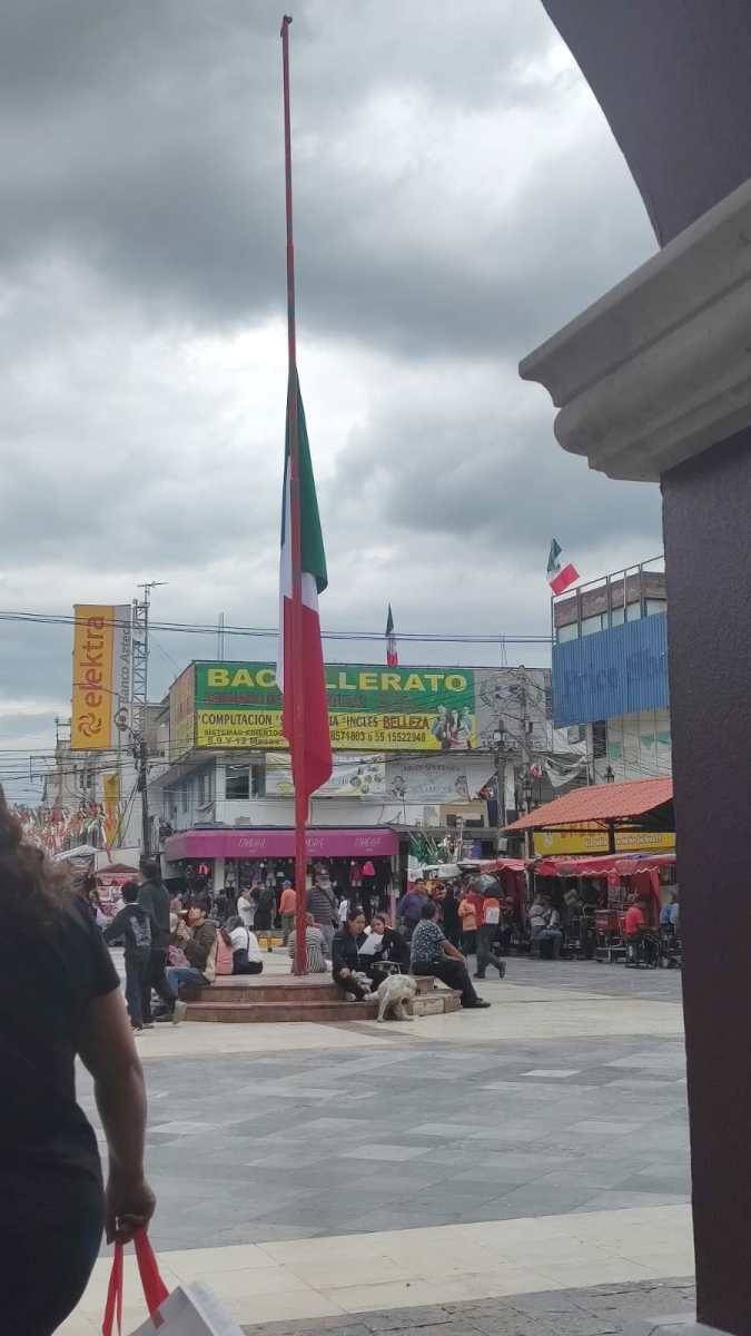 LOS REYES LA PAZ DE LUTO POR MUERTE DEL ESTUDIANTE DEL CECyT 7 DEL  IPN,  JUAN CARLOS SÁNCHEZ