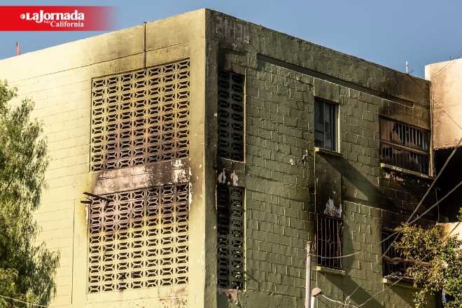 Rescatan a niña de 3 años de incendio en Tijuana 