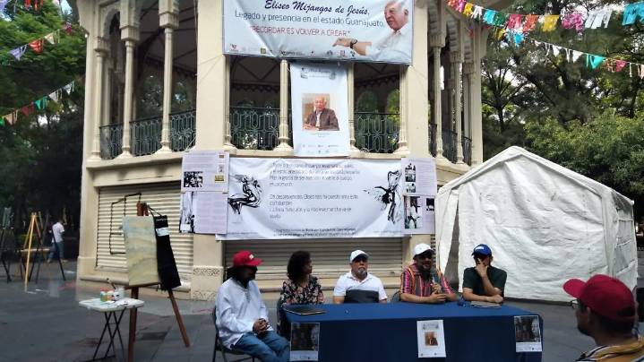 “Recordar es volver a crear”: artistas realizan homenaje a Eliseo Mijangos