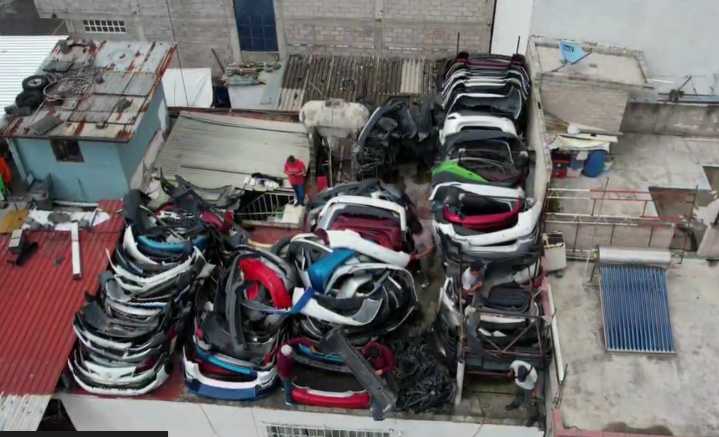 Operación Fortaleza incauta 12 mil toneladas de autopartes en CDMX y EMX