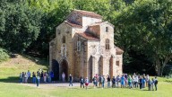 Una senda peatonal y un puente de piedra facilitarán la visita a los monumentos más emblemáticos del prerrománico asturiano: así será su trazado